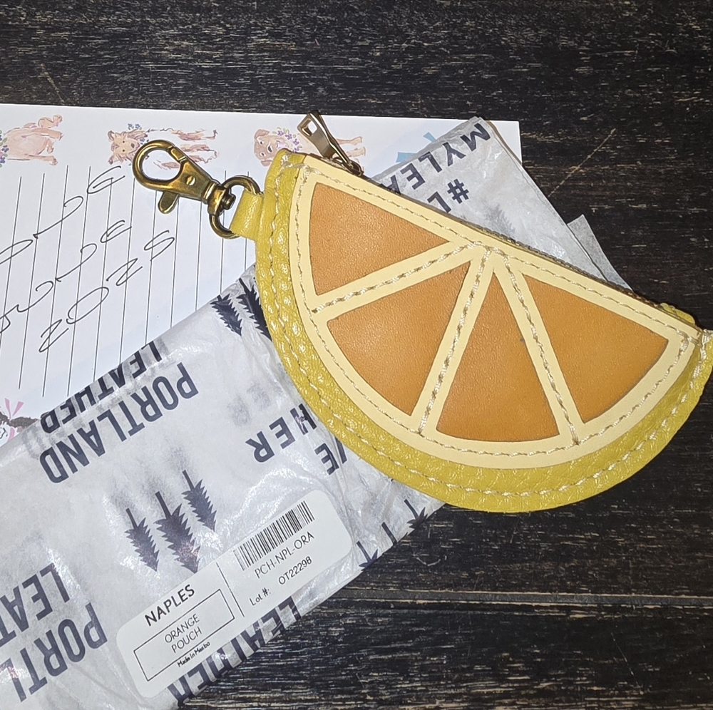 BNNU PLG Orange Slice Coin Pouch